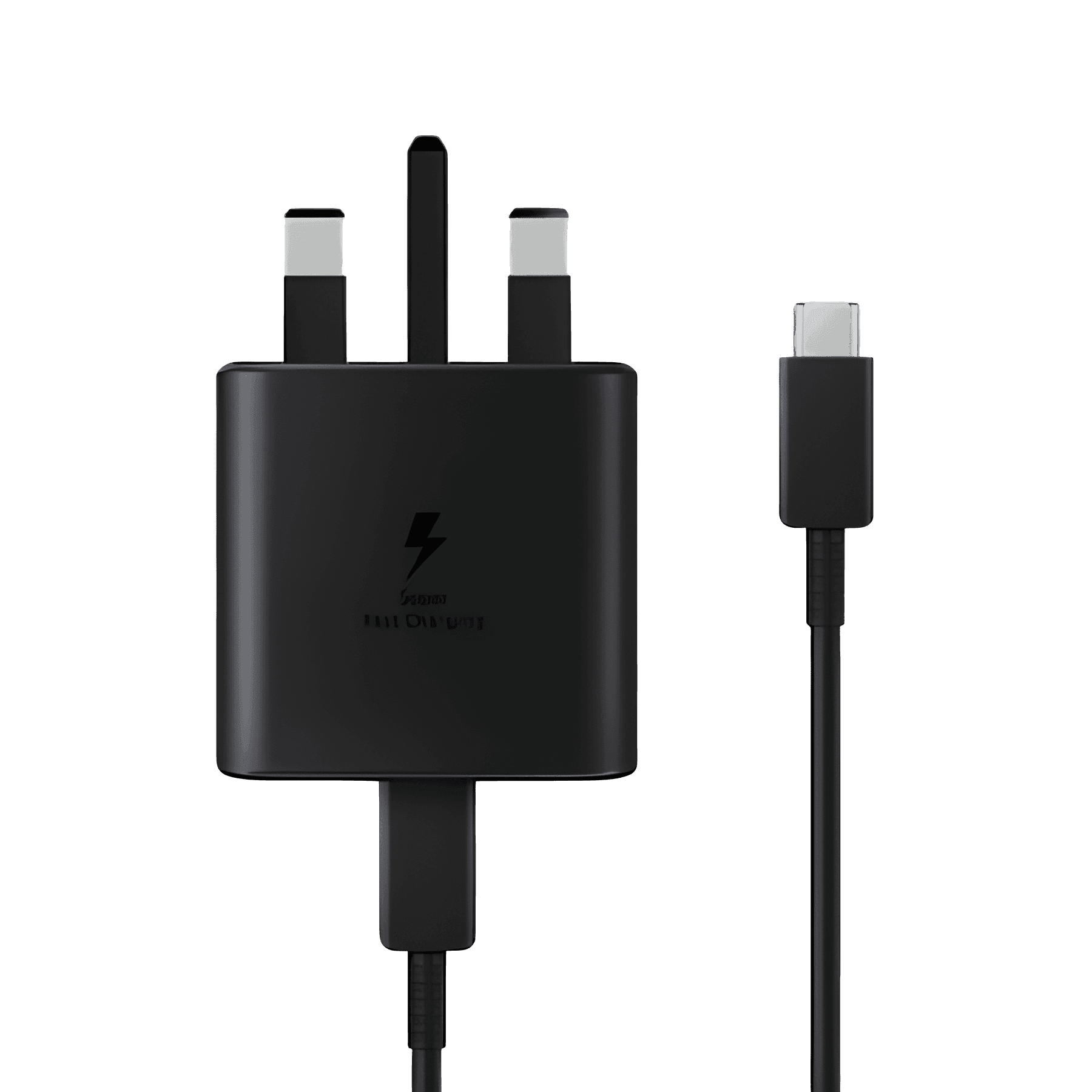 Official Samsung  45W Super Fast Wall Charger - UK Plug - Black