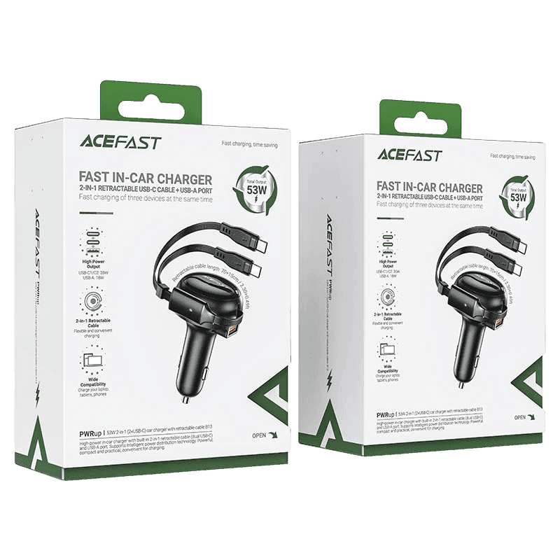 ACEFAST Car Charger B13 53W 
