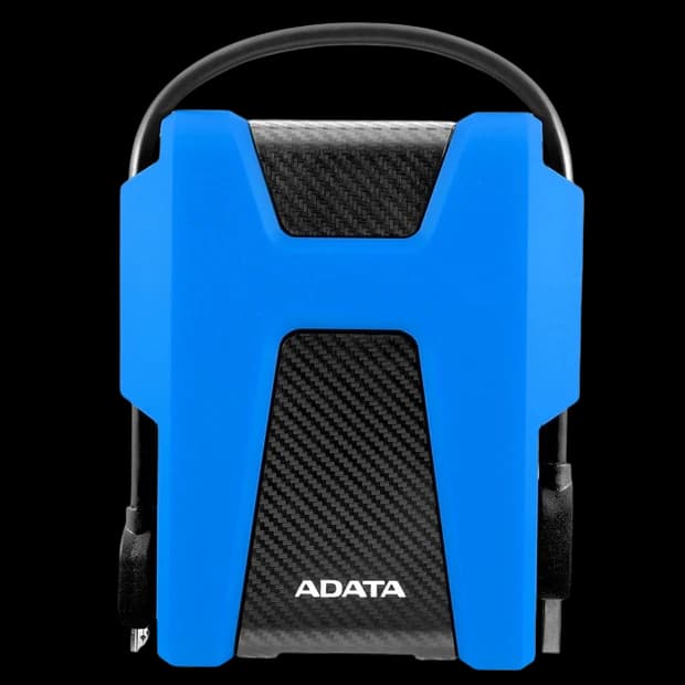 ADATA HD680 External Hard Drive USB 3.2 Military-Grade Shockproof Protective Rubberized Rugged Design - 2TB