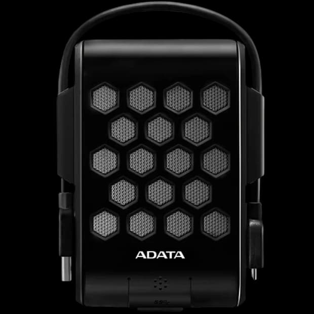 ADATA HD720 External Hard Drive USB 3.2 Military-Grade Shockproof Waterproof Rugged Design - 2TB