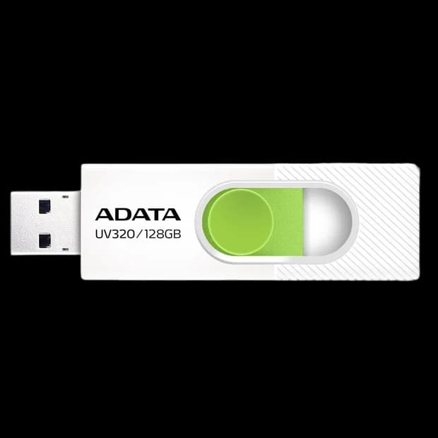 ADATA UV320 USB 3.2 Flash Drive Sliding Connector - 128GB