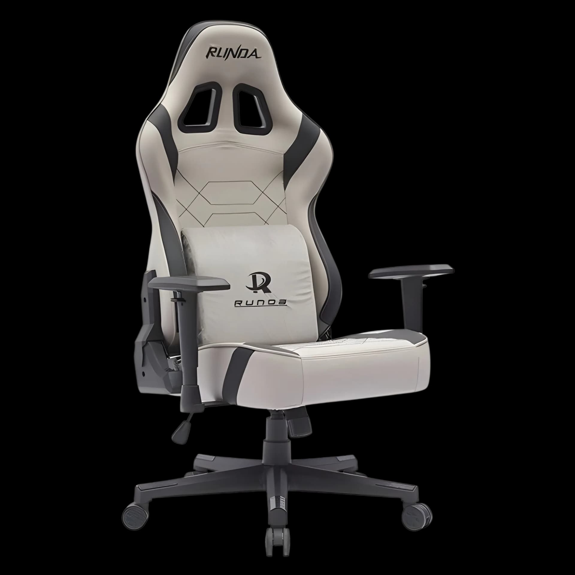 Runda Gaming Chair RD‑1009 (Grey / Black)