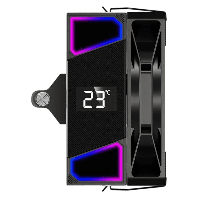 Zeus ZC-600 120mm Cooling Fan (Black) - Image 3