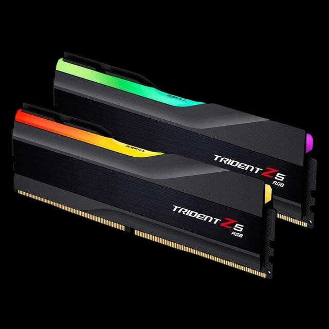 G.Skill Z5 RGB 32GB (2×16GB) 6000 CL36 DDR5 RAM (Black) - Image 1