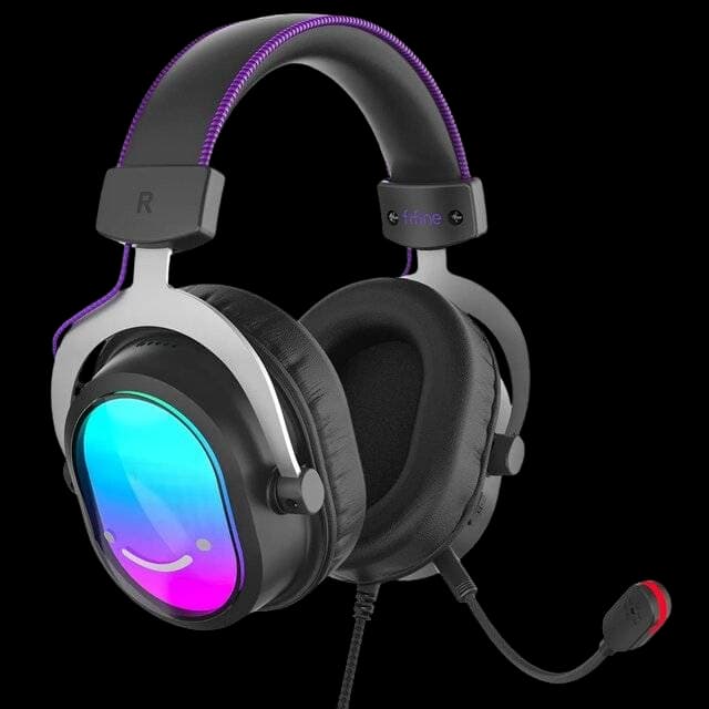 FIFINE H16 Gaming Headset 7.1 Wired Black RGB - Image 2