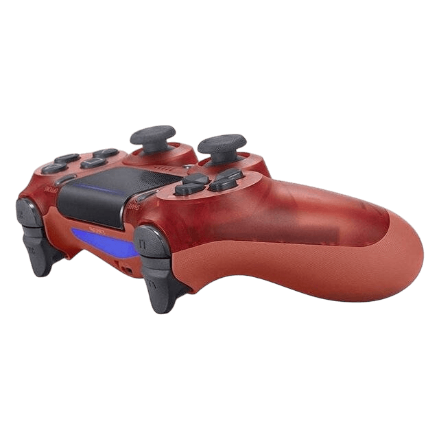 PS4 DualShock 4 Wireless Controller (Transparent Red) - Image 2