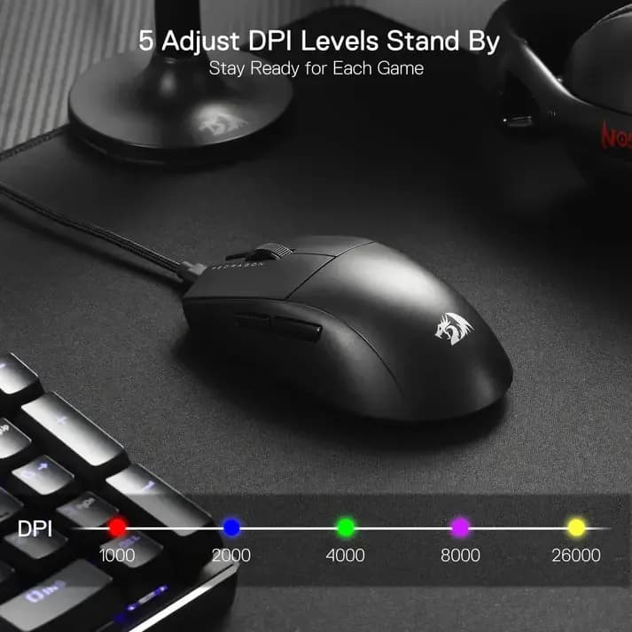 Redragon K1NG M996 8K Hz Wired mouse - Image 4