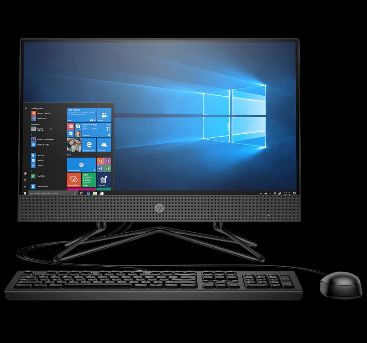 All-in-One PC hp 22-200 G4 21.5" AIO - Core i5-1235U - 8GB RAM - 512GB SSD - Shared - WIN 11 PRO K