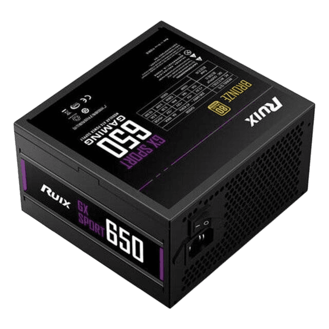 Ruix GX 650W 80+ Bronze PSU - Image 2