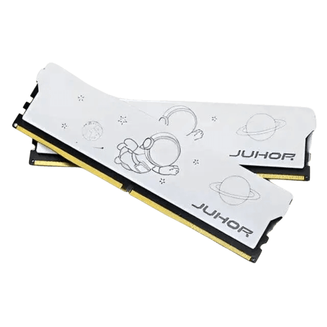 Juhor 16GB (2x8) 3200MHz DDR4 CL18 RAM (White) - Image 1
