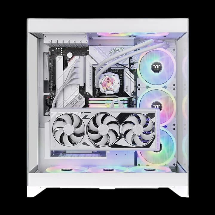 Thermaltake CTE E550 TG Mid Tower - Snow - Image 2