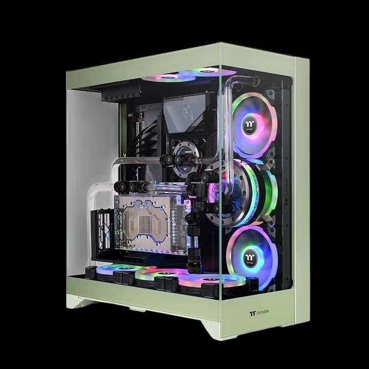 Thermaltake CTE E550 TG Mid Tower - Matcha Green