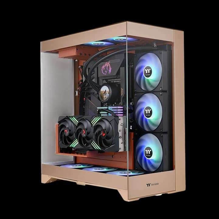 Thermaltake CTE E550 TG Mid Tower - Gravel Sand