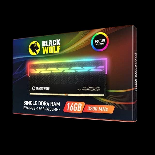 Black Wolf: RGB DDR4 RAM (16GB-3200 MHz) - Image 2