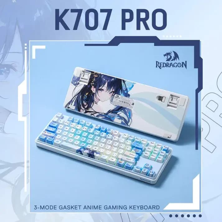 Redragon STAR BLADE K707ak PRO Anime Keyboard - Image 5