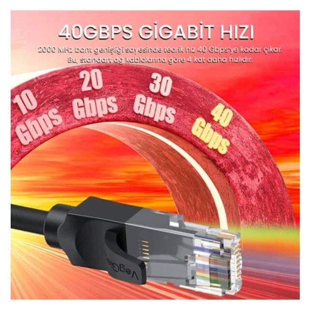 VegGieg V‑E659 (20m) RJ45 CAT6 Patch Cord Cable - Image 3