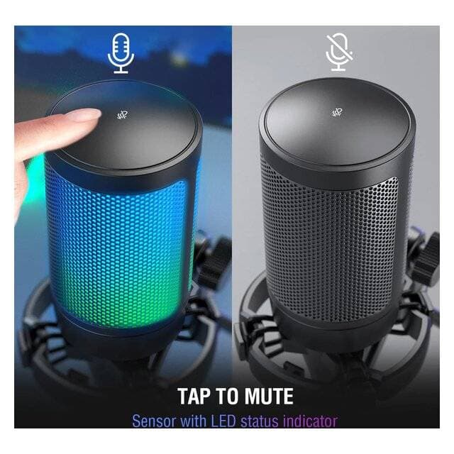 FIFINE AmpliGame A6 RGB USB Mic - Image 2