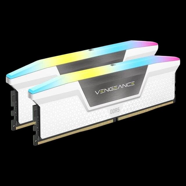 Corsair 32GB (2×16GB) 6000MT/s CL36 (White) DDR5 RAM - Image 1