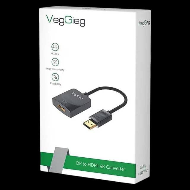 VegGieg V‑Z614 DP to HDTV 4K Converter - Image 2