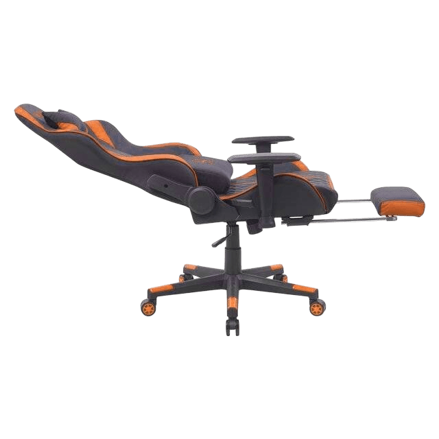 Runda RD-6035 Gaming Chair (Black & Orange) - Image 2