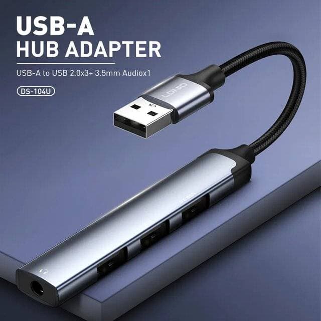 LDNIO DS‑104U USB Hub Adapter - Image 2