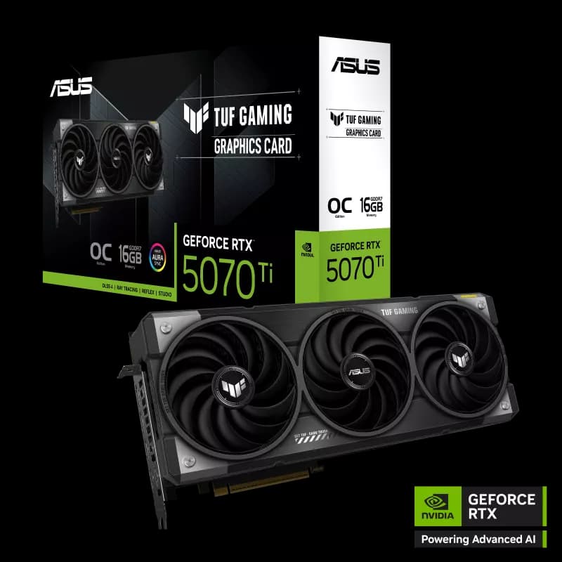 ASUS TUF Gaming GeForce RTX™ 5070 Ti 16GB GDDR7 OC Edition