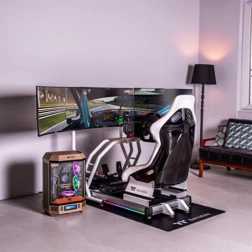 Thermaltake GR500 Racing Simulator Cockpit White - Image 5