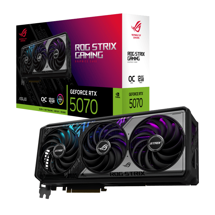 ASUS ROG STRIX GeForce RTX™ 5070 OC D7 12GB