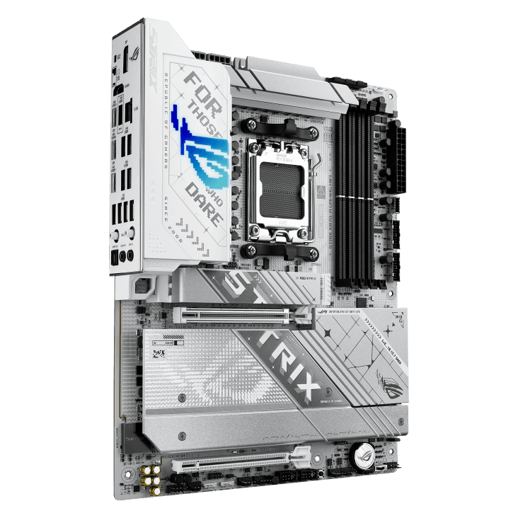 ASUS ROG Strix X870‑A Gaming WiFi Motherboard (White) - Image 2