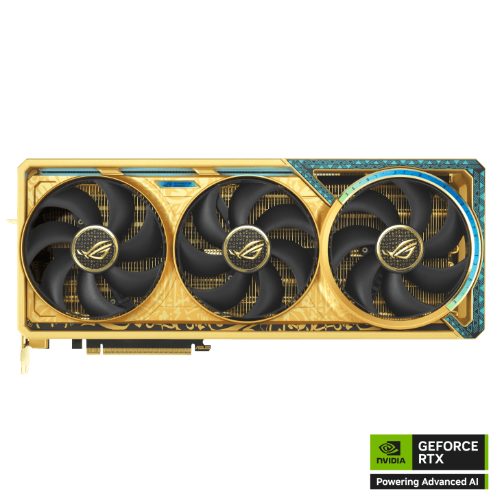 ASUS ROG Astral RTX 5080 OC Edition Dhahab - 16GB - Image 1