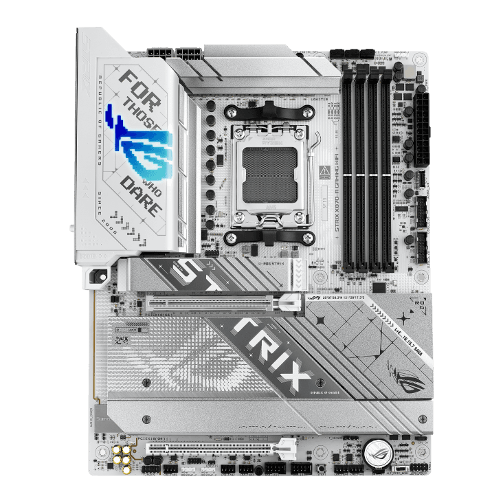ASUS ROG Strix X870‑A Gaming WiFi Motherboard (White)