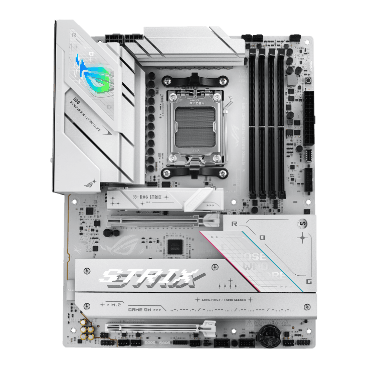 ASUS ROG Strix B850‑A Gaming WiFi Motherboard (White)