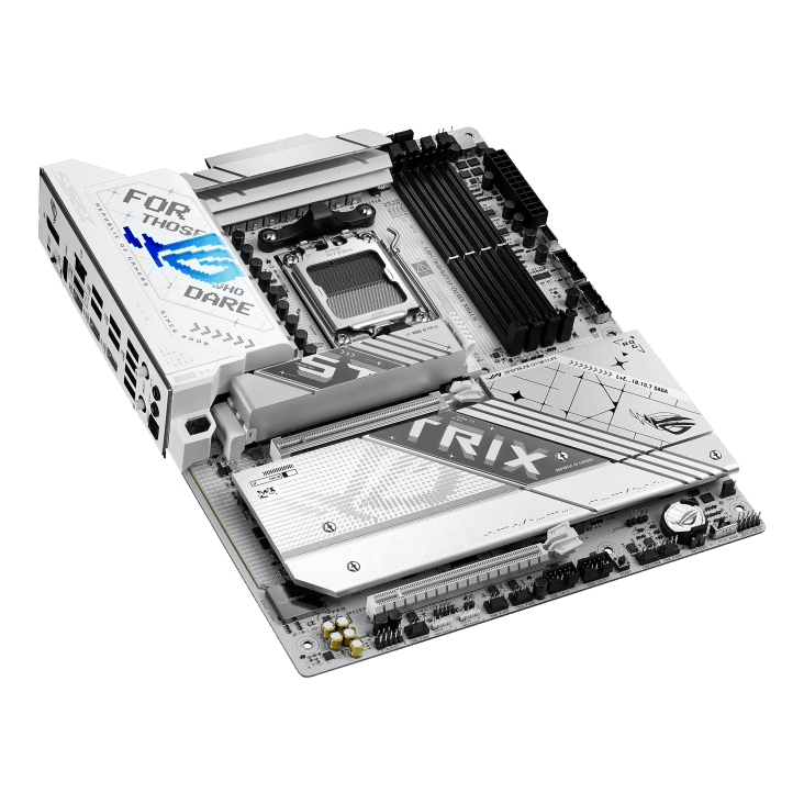 ASUS ROG Strix X870‑A Gaming WiFi Motherboard (White) - Image 7