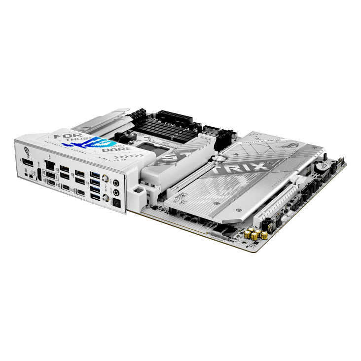 ASUS ROG Strix X870‑A Gaming WiFi Motherboard (White) - Image 4
