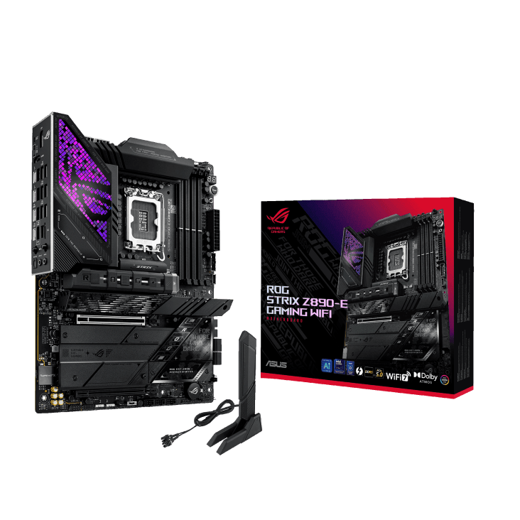 ASUS ROG Strix Z890‑E Gaming WiFi7 DDR5 Motherboard