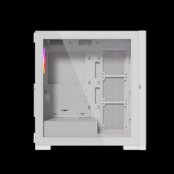 Raptor 290-XL ARCTIC HAWK RGB Mid Tower Case - White - Image 8