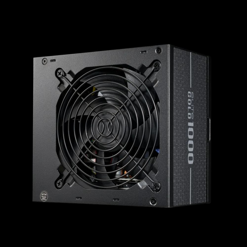 Cooler Master ELITE 1000W 80 Gold Full Modular - Black - Image 1