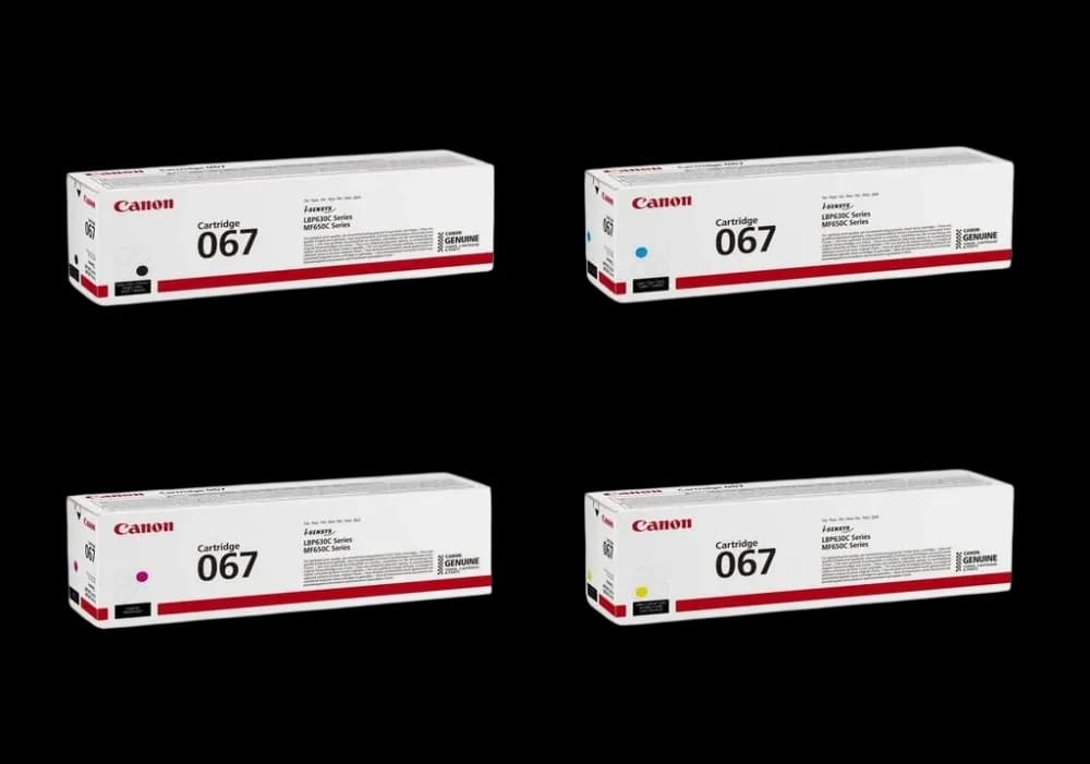 Canon 067 Original Toner Cartridge Set (Black, Cyan, Magenta, Yellow) – Complete 4-Color Pack – Sold as a Full Set of Four - Image 2