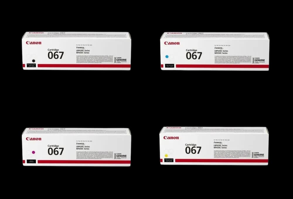 Canon 067 Original Toner Cartridge Set (Black, Cyan, Magenta, Yellow) – Complete 4-Color Pack – Sold as a Full Set of Four - Image 1