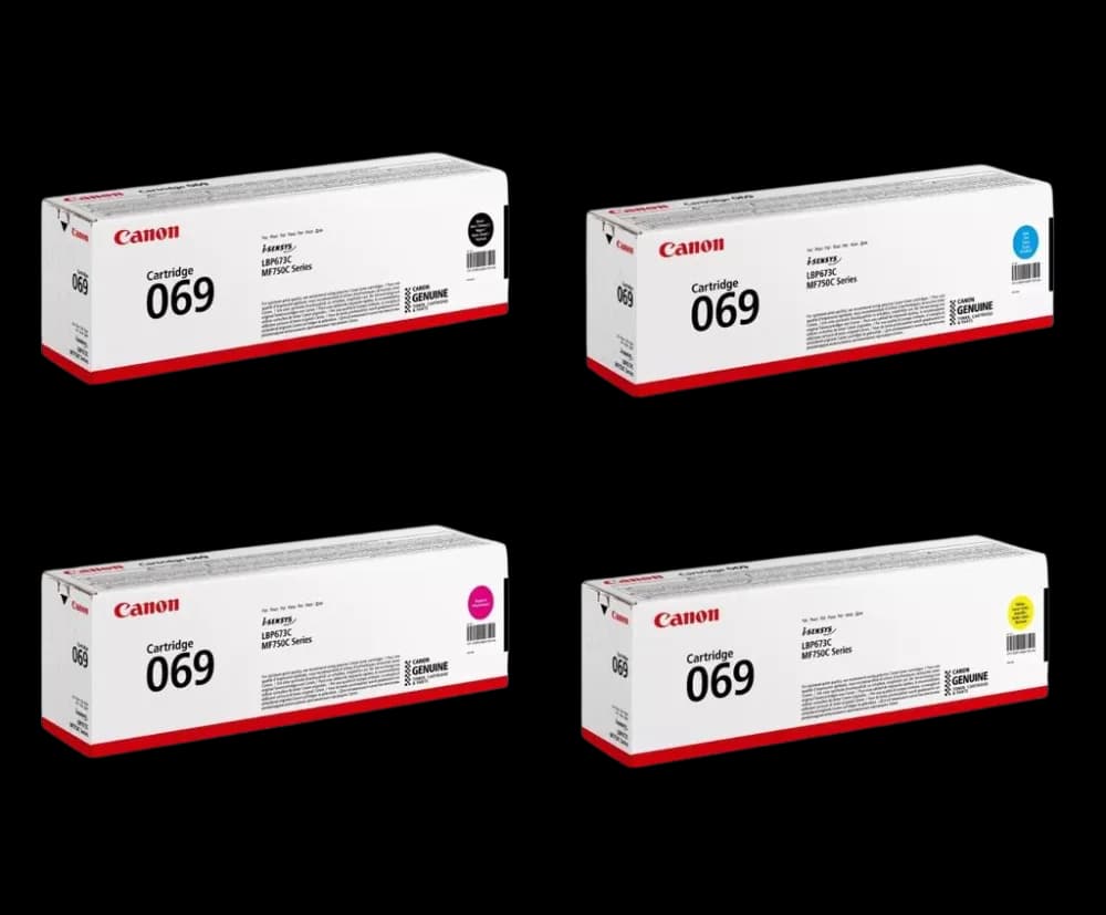 Canon 069 CMYK Toner Cartridge Set - Image 2