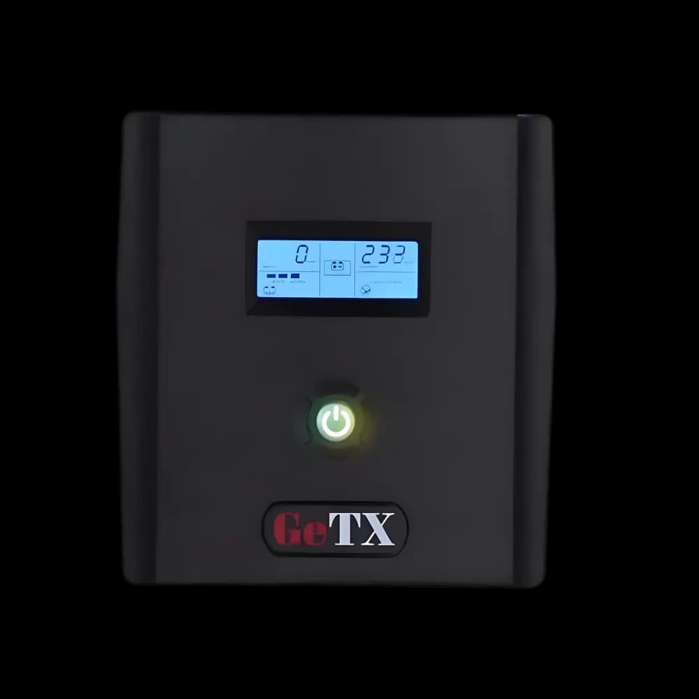 UPS GeTX GXK-1000-C (1000VA, 1KV), Line interactive, LCD Battery 12v-7a *2 - Image 1