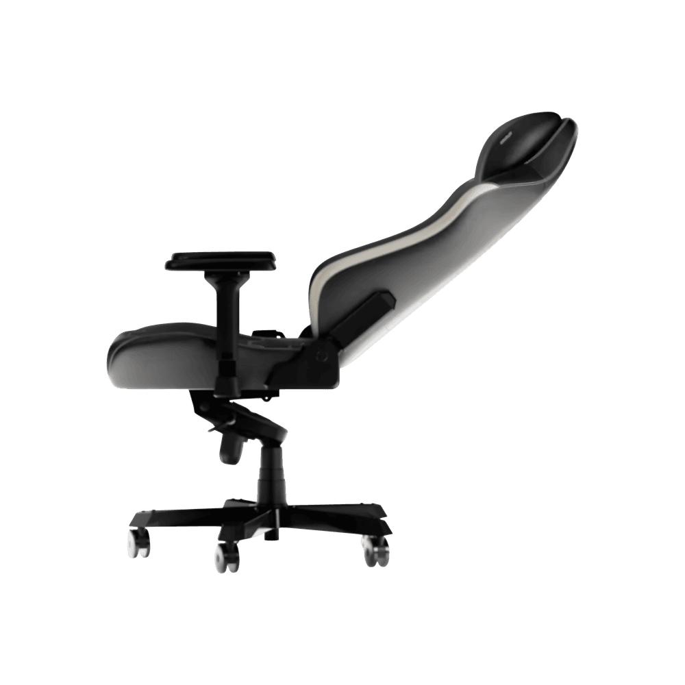 DXRacer Master Black & White Microfibre Leather - Image 3