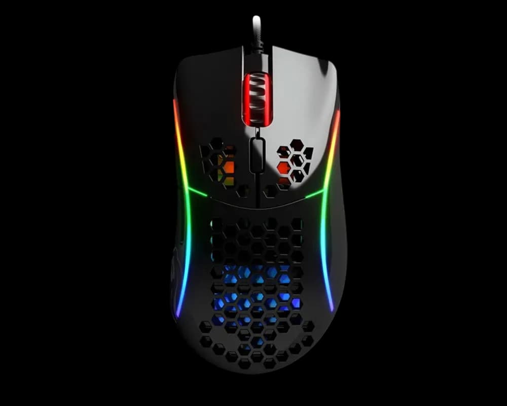 Glorious Model D Gaming Mouse (Black, White)  - Image 1