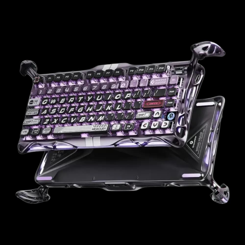GravaStar Mercury V75 Pro Magnetic Iron Purple (wired) - Image 1