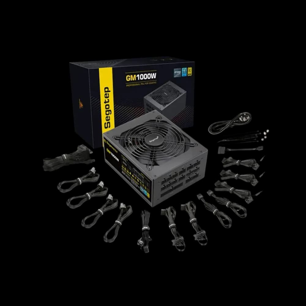 Segotep GM1000W 1000W 80+ Gold Power Supply - Image 2