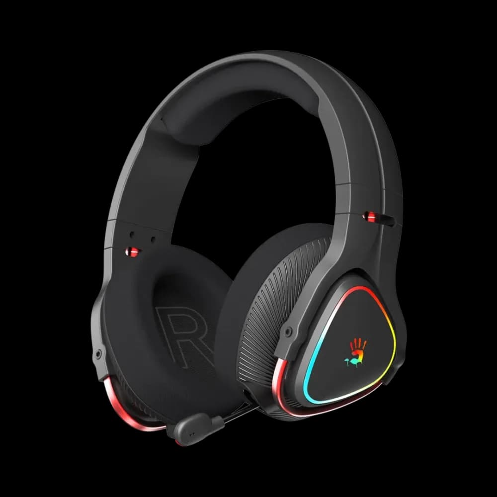 Bloody MR710 RGB Wireless Gaming Headset Black / White - Image 5