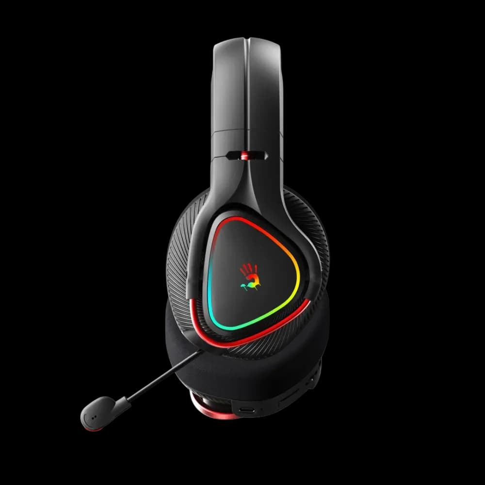 Bloody MR710 RGB Wireless Gaming Headset Black / White - Image 1