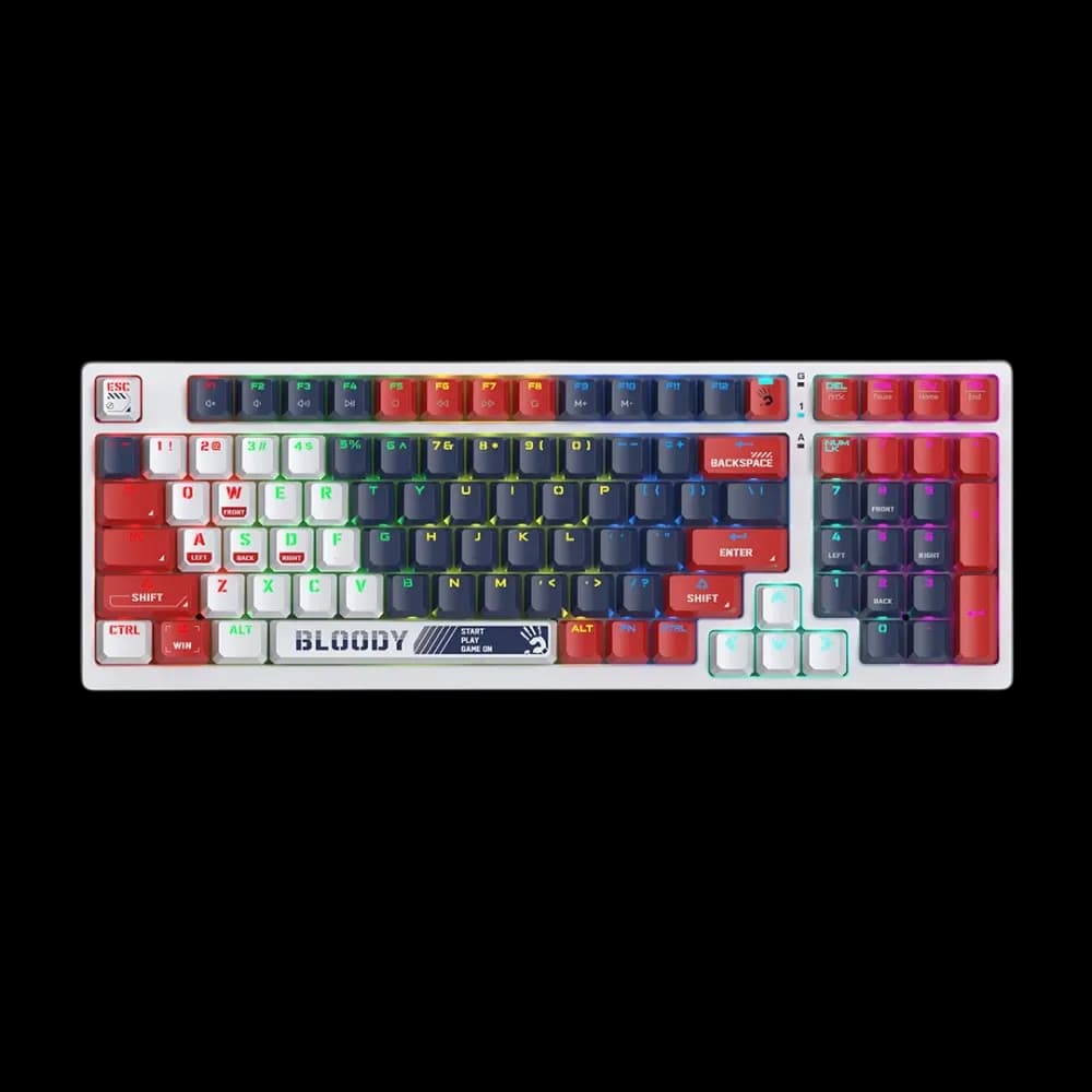 Bloody S98 Sports Navy RGB Mechanical Gaming Keyboard - Image 5