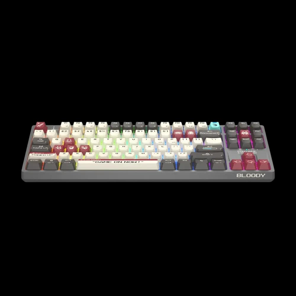 Bloody WS87 Pixel Red Wireless TKL Mechanical Gaming Keyboard - Image 4