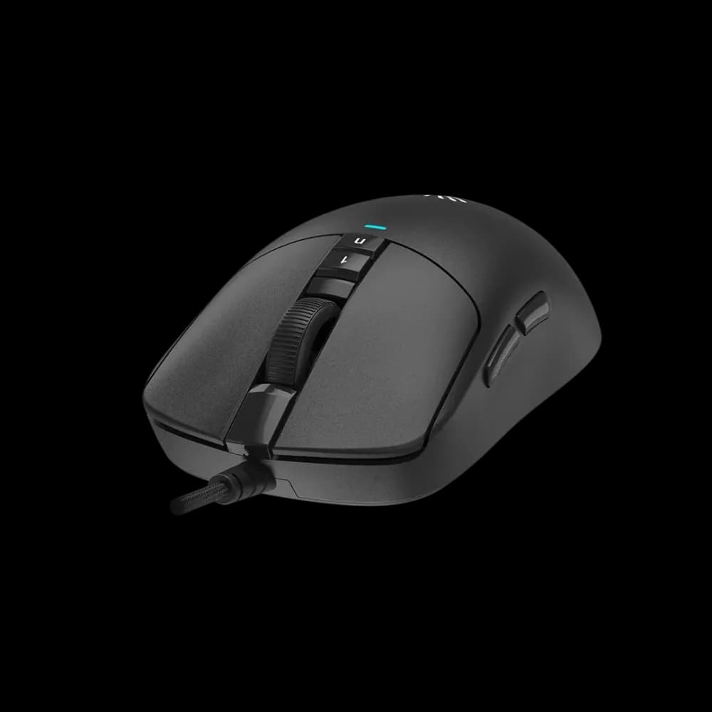 Bloody W72 Ultra Lightweight Gaming Mouse (Wired) (Black, White) - Image 3